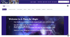 Desktop Screenshot of aplaceformagic.com